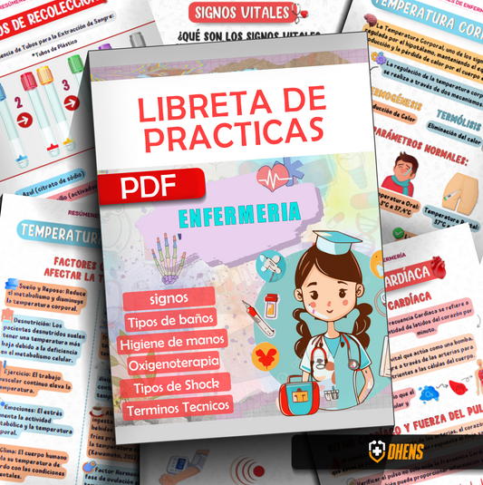 Libreta de practicas en Enfermeria